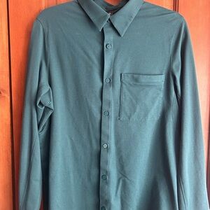 Lululemon Men’s Commission Long Sleeve size Medium in Storm Teal